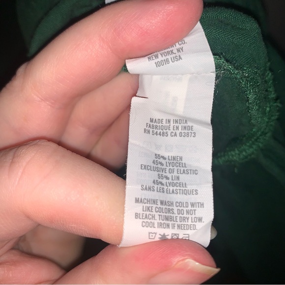 Aerie Braided Tie Knit Halter Neck Maxi Dress Green L - Picture 5 of 11